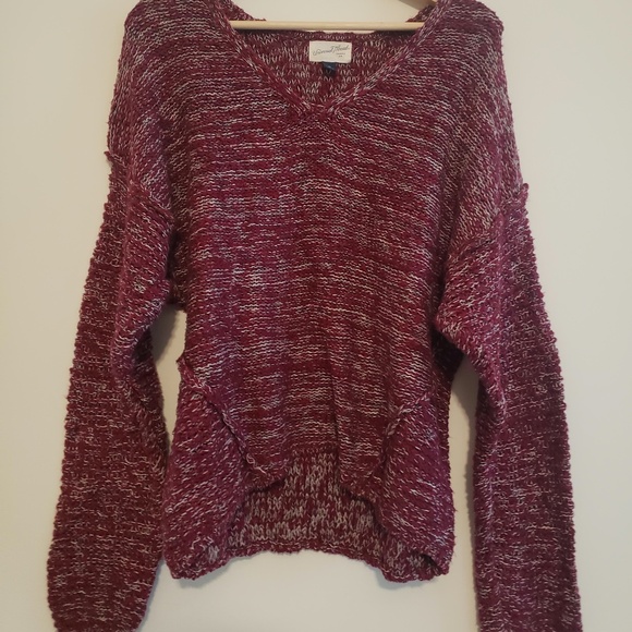 Womens Magenta Universal Thread Knit Sweater Size Medium - Picture 1 of 4
